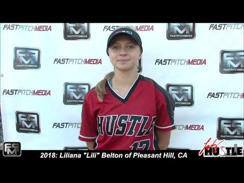 2018 Liliana "Lili" Belton Shortstop Softball Skills Video - Lady Hustle 18 Gold Marshall