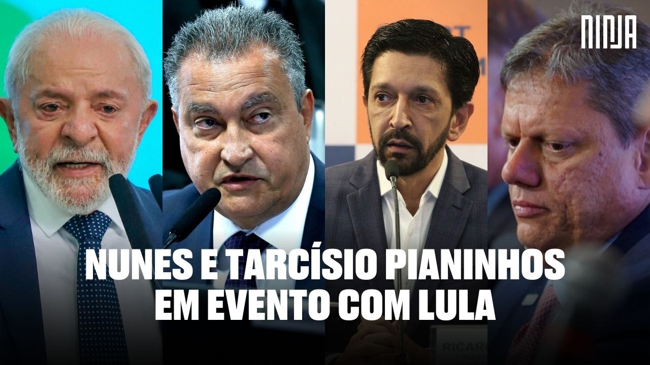 💣Tarcísio e Nunes levam em alfinetada de Rui Costa em evento com Lula e ficam pianinho💣
