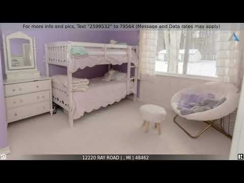 Priced at $269,900 - 12220 RAY Road, , MI 48462