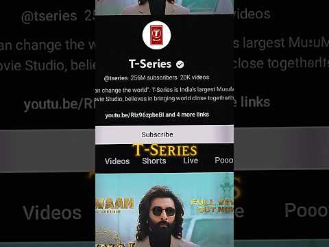 top 10 biggest youtube▶️channel in the world🌏