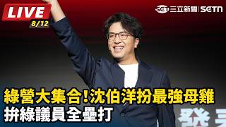 沈伯洋扮最強母雞 拚綠議員全壘打