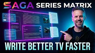 How to Write a TV Series Faster with Saga’s New Series Matrix ✍️📺