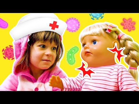 Ich heiße Bianca - Neue Folge. Baby Born ist krank. Spielspaß mit Puppen und Bianca