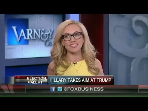 08-11-15 Kat Timpf on Varney & Co - Hillary Takes Aim at Trump