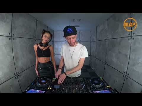 Korsky & Anna Pard b2b on map - 08 October 2022 Live Dj Set indie dance melodic techno Mix