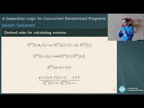 A Separation Logic for Concurrent Randomized Programs