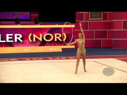 JUUL MOELLER Josephine (NOR) - 2019 Rhythmic Worlds, Baku (AZE) - Qualifications Hoop