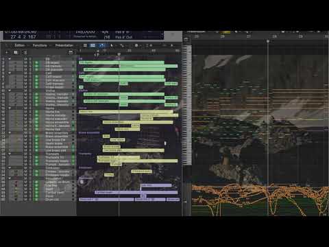 The lighting of the beacons (LOTR) - Mockup