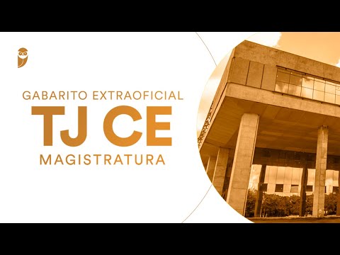Gabarito Extraoficial TJ CE (Magistratura)