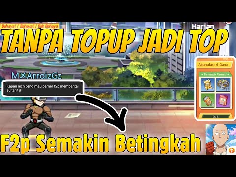 THE REAL F2P AKUT BISA BANTAI SULTAN? MASA IYA? REVIEW AKUN F2P AKUT - One Punch Man The Strongest