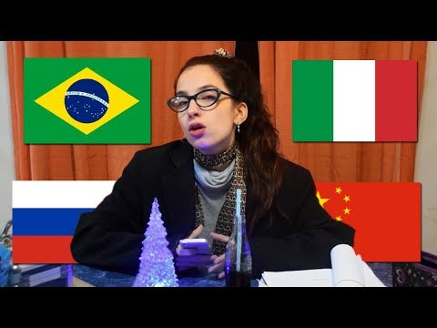 INTENTE APRENDER 4 IDIOMAS EN 1 VIDEO