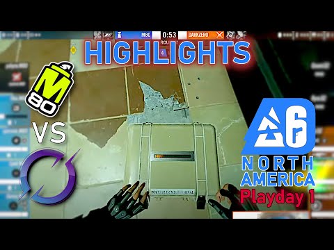 M80 vs DarkZero - HIGHLIGHTS - Playday 1 - NAL 2023 Stage 2 - R6 Esport
