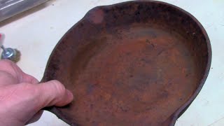 How to Save Your Rusty Cast Iron Pan