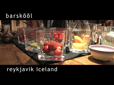 how to make an icelandic volcano cocktail - reykjavic iceland - barskool