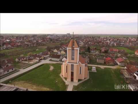 Darda from air - Baranja, Croatia