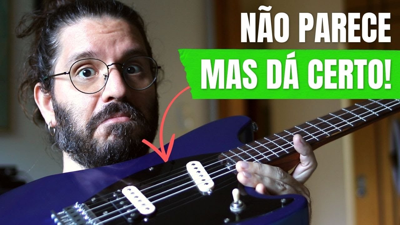 Afinando a guitarra AO CONTRÁRIO: não parece, mas DÁ CERTO!