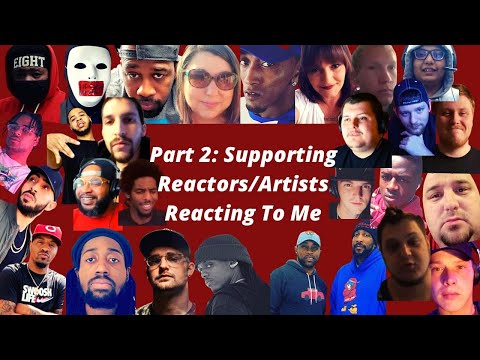 PART TWO: SUPPORTING REACTORS/ARTISTS REACTING TO ME! MATTHEWS FAM, DIZZYEIGHT, WE SKEEM, DEVO ETC..