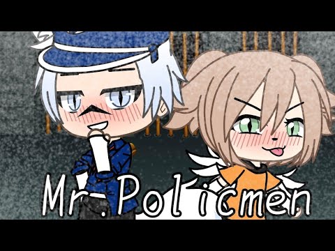 Клип|Mr.Policemen|Gacha life|By:-Coffe-💕