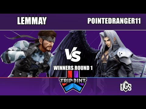 Tripoint Smash 238 - Winners Round 1 - Lemmay(Snake) Vs. PointedRanger11(Sephiroth)