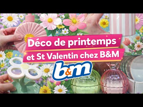 🌸ALL SPRING DECOR AT B&M & VALENTINE'S DAY 🌹
