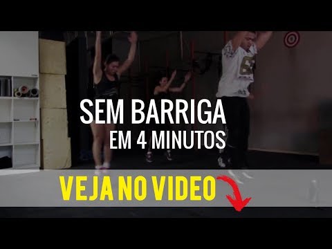 BARRIGA CHAPADA EM 4 MINUTOS! Exercicios Top Para Perder Barriga Rápido
