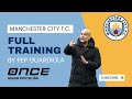 Manchester City F.C. - full training by Pep Guardiola