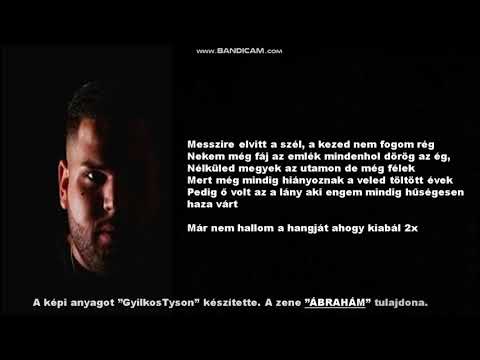 ĀBRΛΗĀM  Nem kell többé 2 (Official Music Video) Dalszöveg