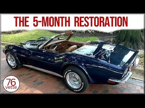 Thumbnail for 1973 Corvette Restored in 142 Days by video, Corvet, WiLL, Corvett, vide