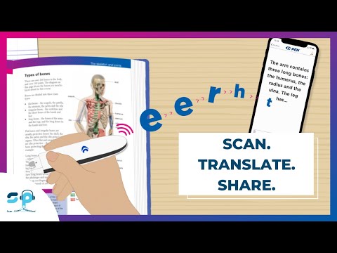 The Connect Pen: Scan, Translate & Share.