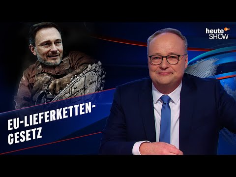 Video Thumbnail: So bremst die FDP die ganze EU aus – das Lieferkettengesetz | heute-show vom 16.02.2024