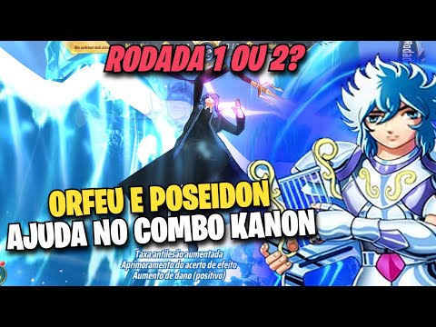 COMP BOA! Vencendo RÁPIDAMENTE com KANON SEA S e POSEIDON SS - Saint Seiya Awakening