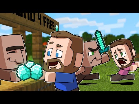 Who Can Make The BEST Villager?! | Minecraft Video