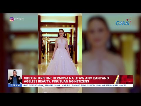 Video ni Kristine Hermosa na litaw ang kanyang ageless beauty, pinusuan ng netizens | UB