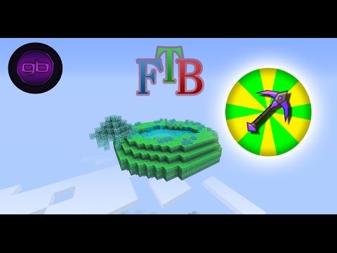 Feed the Beast Monster #5: Slime Islands and Pickaxes