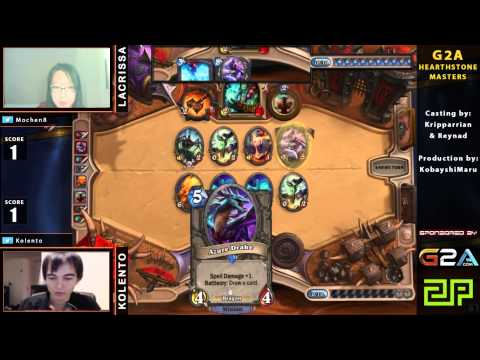 G2A Hearthstone Masters: Kolento vs lacrissa (02.12.2014)