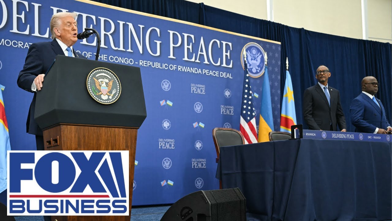 Trump participates in peace deal signing ceremony