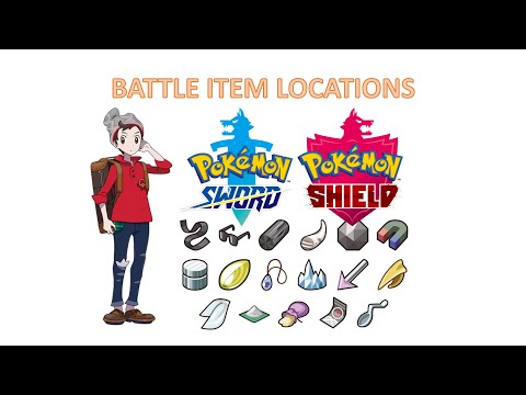 All Battle Item Locations Boosts the Power of Corresponding Type Moves In Pokemon Sword & Shield