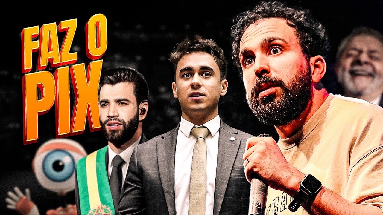 TAXA DO PIX? NIKOLAS, BBB E GUSTTAVO LIMA PRESIDENTE