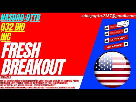 FRESH BREAKOUT : QTTB STOCK ANALYSIS | Q32 BIO STOCK