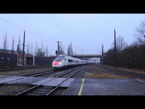 The very 1st EC 97 (Zürich - München) operated by SBB RABe503 "Astoro" arriving at Bregenz.