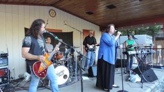 Stompbox at Twain Harte, Ca Concerts in the Pines 8-6-16
