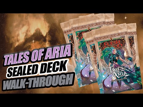 Tales of Aria Sealed Deck Walkthrough