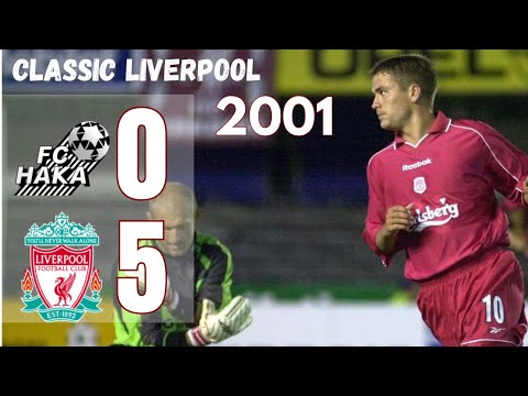 FC Haka vs Liverpool 0-5 2001 | Owen Hattrick Hero in Finland | UCL 2001-2002 3rd round, 1st leg