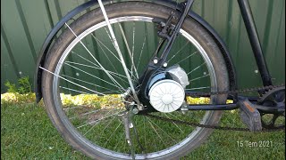 Kendi bisikletimi elektrikli bisiklete nasıl çeviririm 250 watt 36 volt elektrikli bisiklet kiti