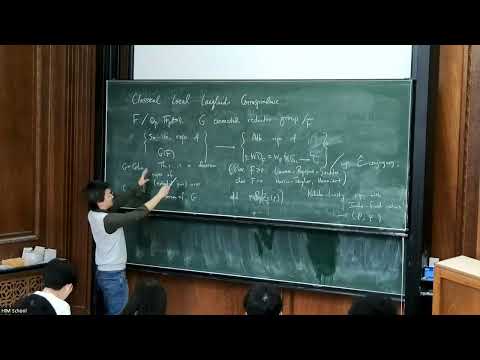 Xinwen Zhu - Categorical local Langlands, 1