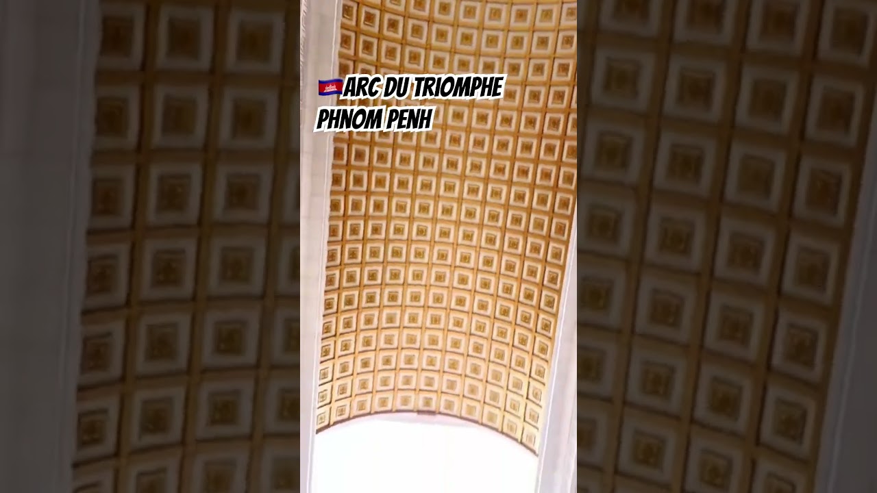 🇰🇭 Arc du Triomphe #phnompenhtravel #cambodiatravelguide #visitcambodia #backpackingasia