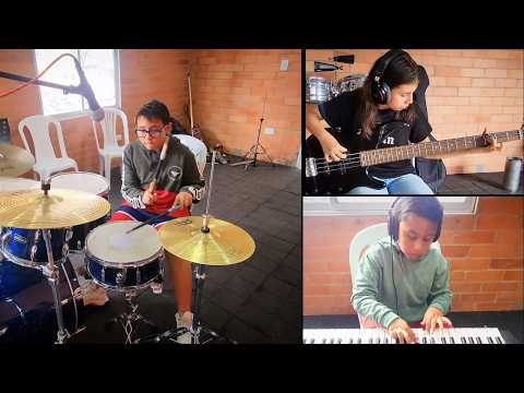 Improvisación en Gm  - Maria Isabel, Liam y Martín - Iniciación Musical San Francisco Cundinamarca