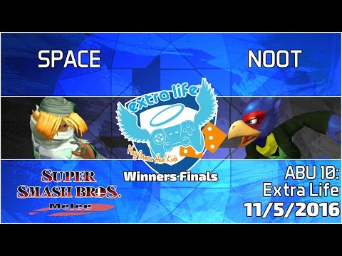 Extra Life: SPACE (Sheik) vs. NOOT (Falco) - SSBM Winners Finals