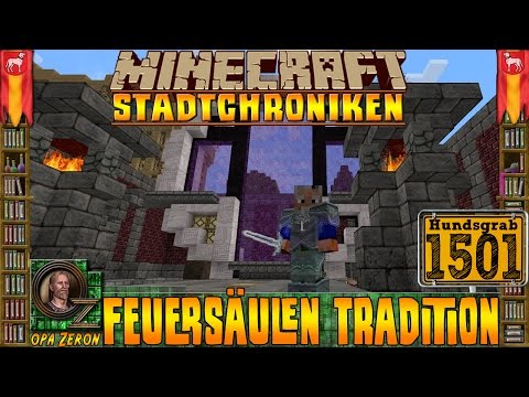 Minecraft Stadtchroniken [#1501] Feuersäulen Tradition [HD+Deutsch]