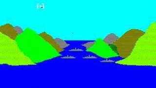 BBC Micro game 3D Bomb Alley